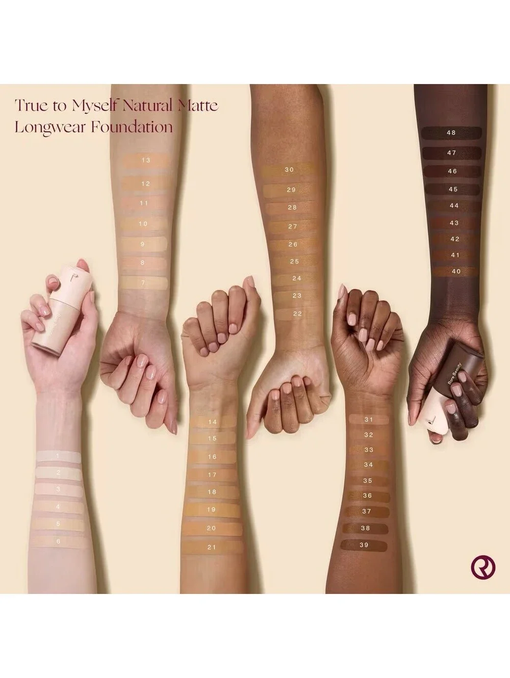 Rare Beauty True to Myself Matte Foundation #12 Light Warm